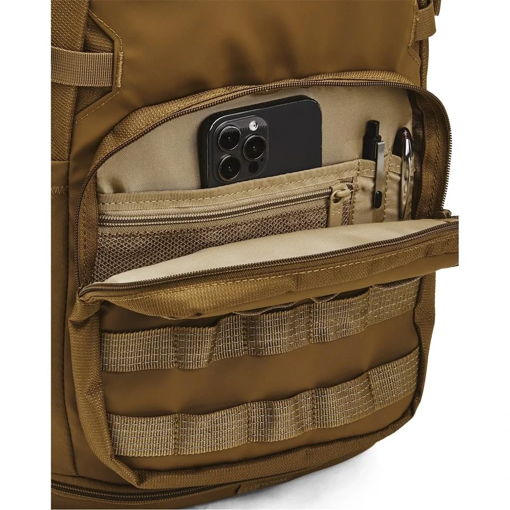 Under Armour UA Triumph Sport Backpack Brown OSFM Water Resistant Hiking NWT